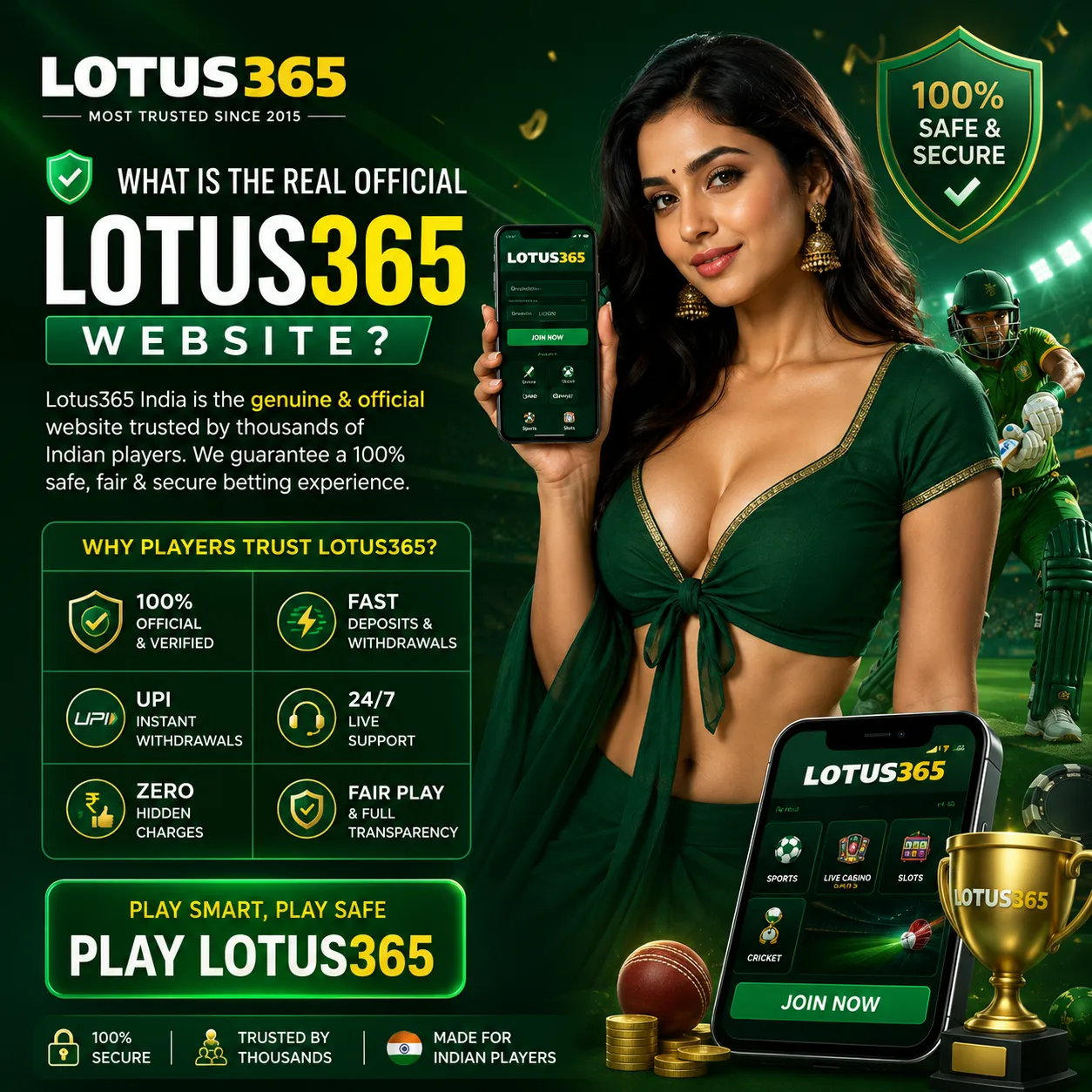 What is the Real Official Lotus365 Website?